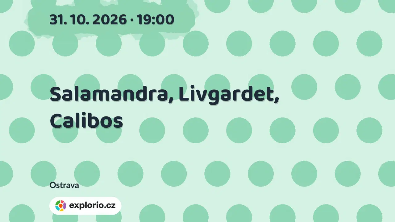 Salamandra, Livgardet, Calibos – divadlo, Hudba a Kino, Ostrava