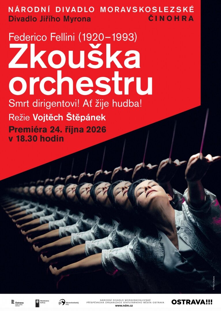 Federico Fellini - Zkouška orchestru – divadlo, Hudba a Kino, Ostrava – fotka 2