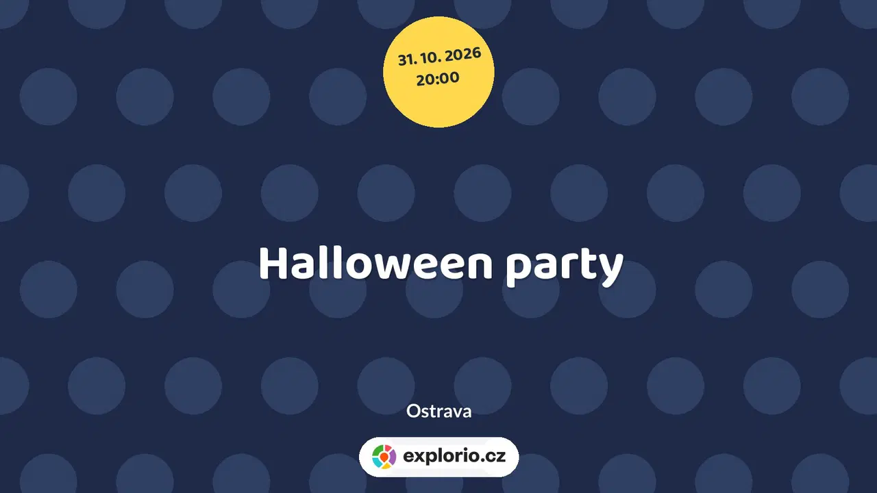 Halloween party – divadlo, Hudba a Kino, Ostrava