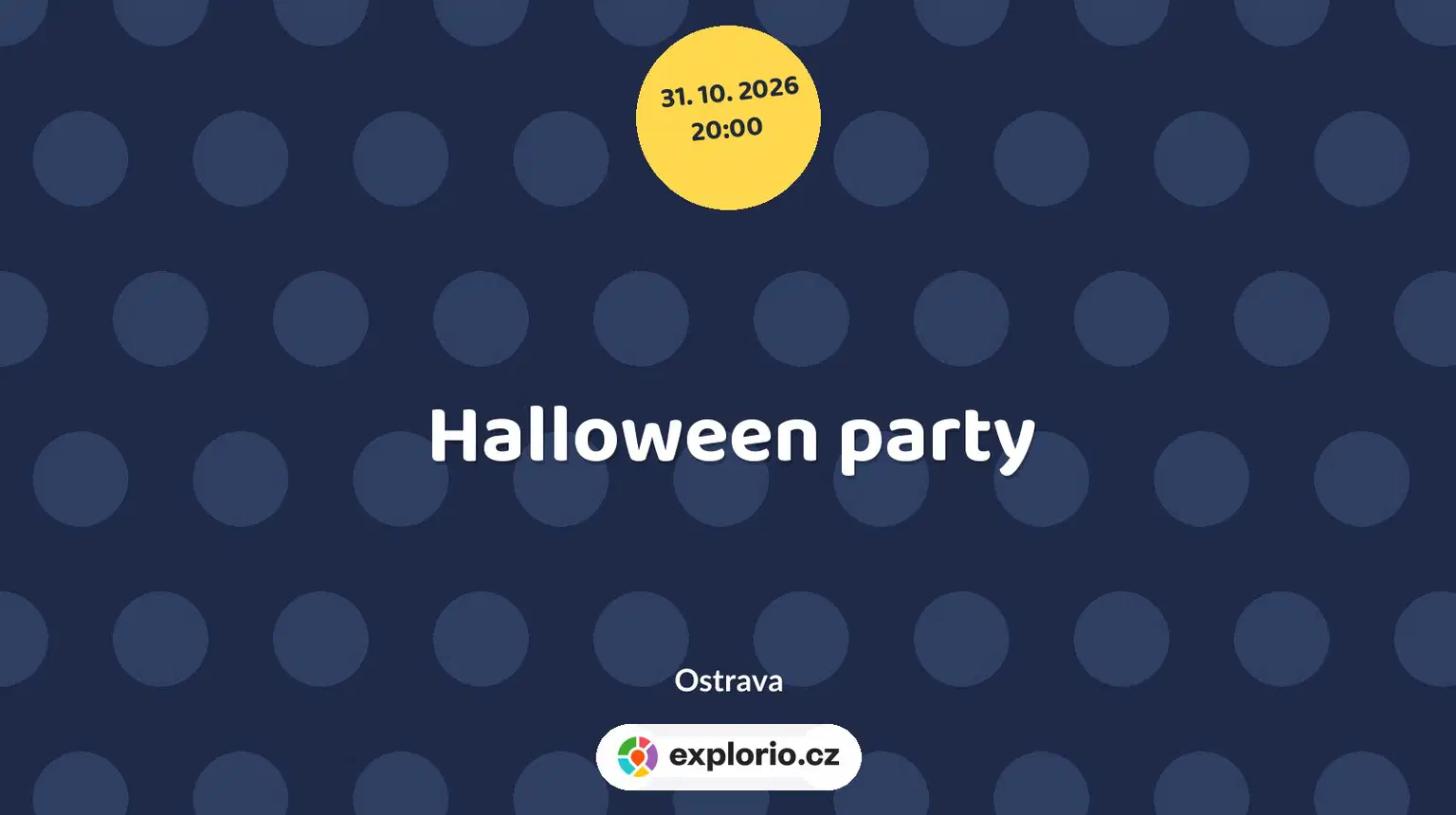 Halloween party – divadlo, Hudba a Kino, Ostrava