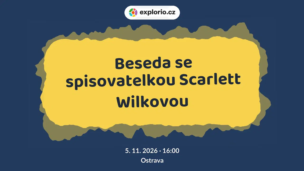 Beseda se spisovatelkou Scarlett Wilkovou – divadlo, Hudba a Kino, Ostrava