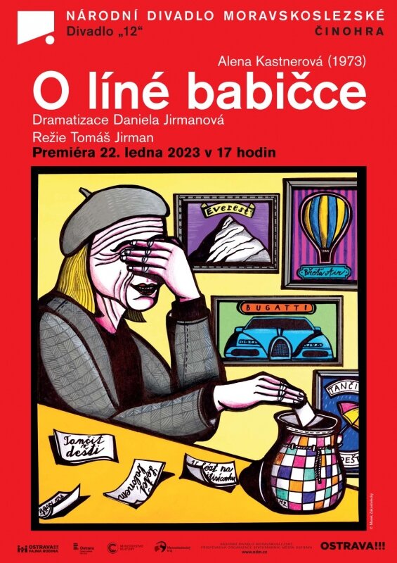 Alena Kastnerová - O líné babičce – divadlo, Hudba a Kino, Ostrava – fotka 2