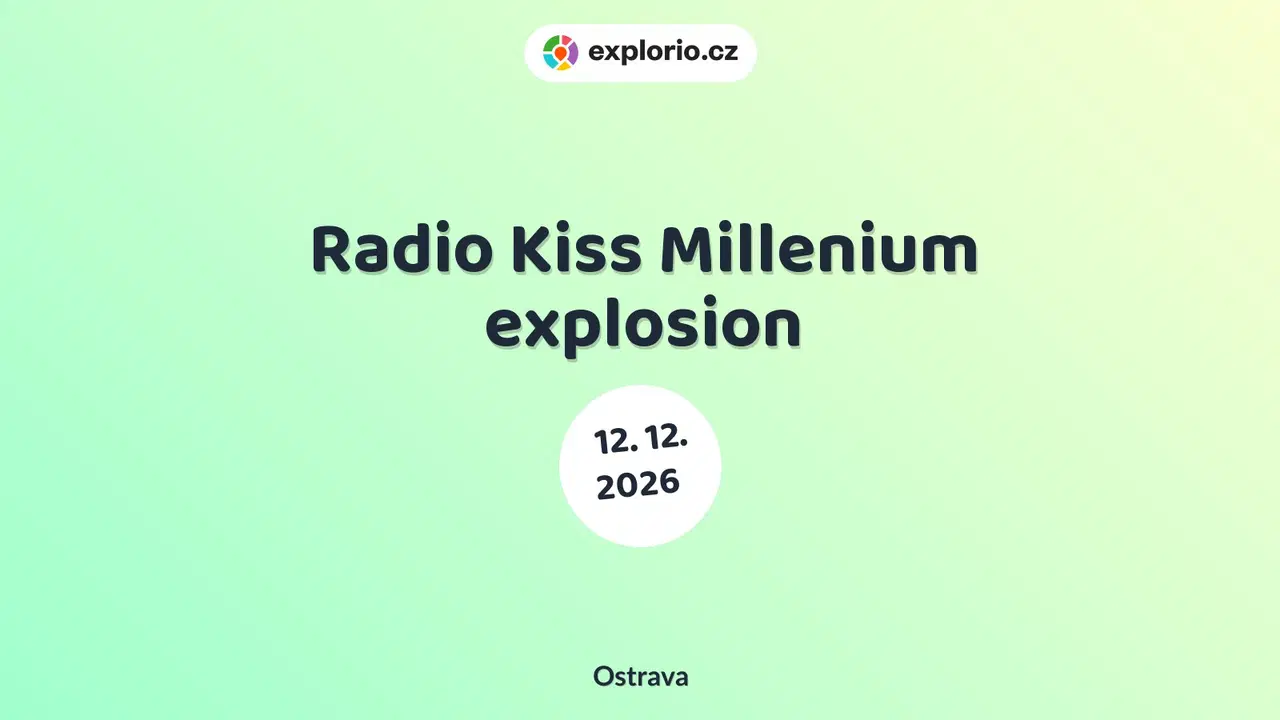 Radio Kiss Millenium explosion – divadlo, Hudba a Kino, Ostrava