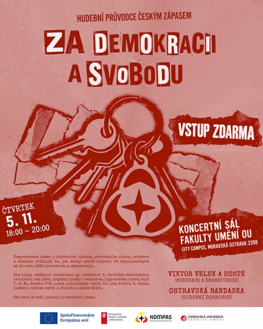 Za demokracii a svobodu – divadlo, Hudba a Kino, Ostrava – fotka 2