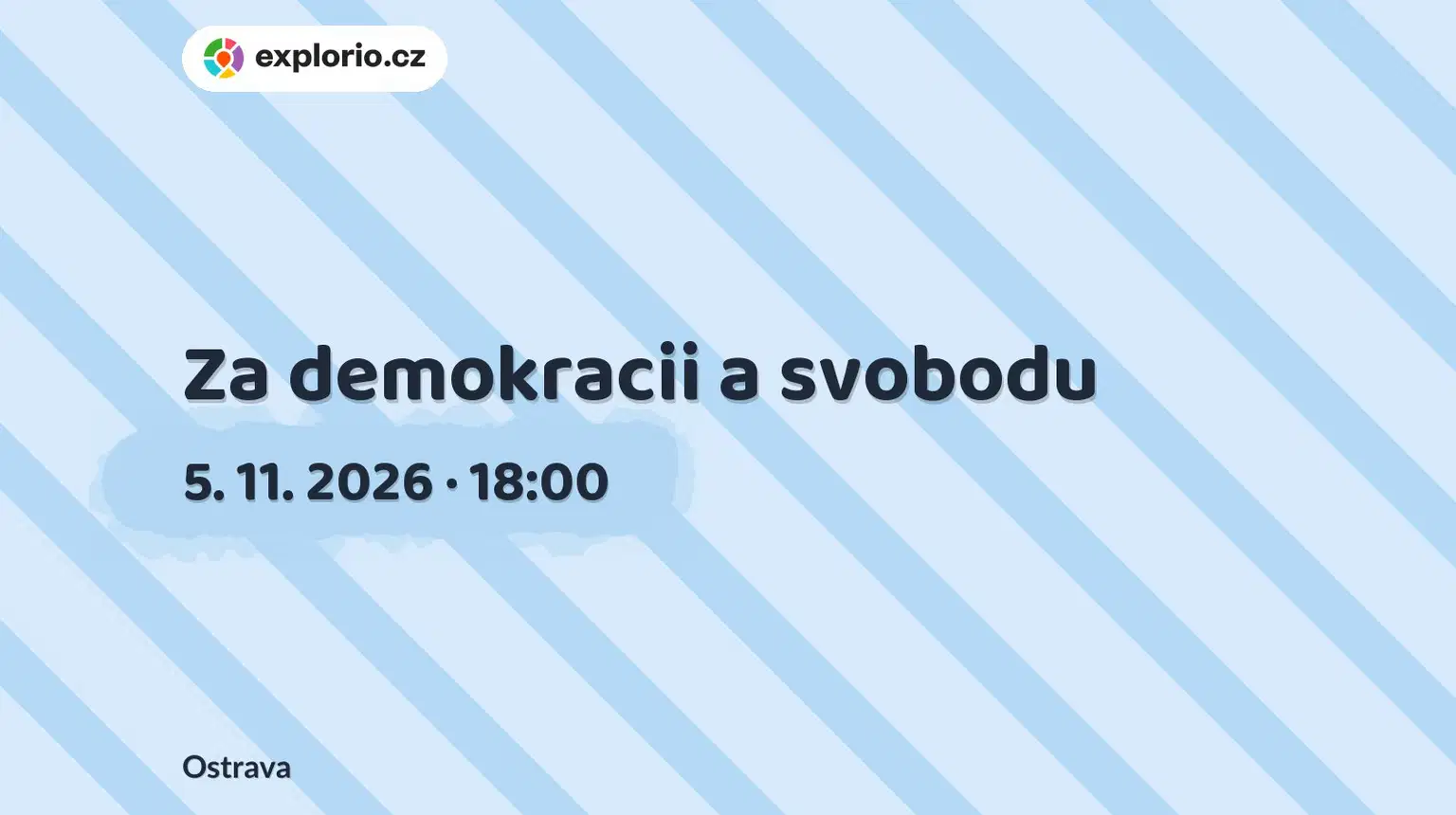 Za demokracii a svobodu – divadlo, Hudba a Kino, Ostrava