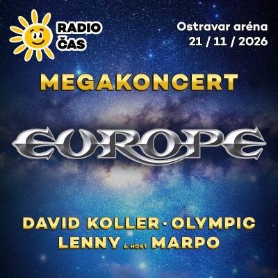 Megakoncert Rádia Čas 2026 – divadlo, Hudba a Kino, Ostrava – fotka 2