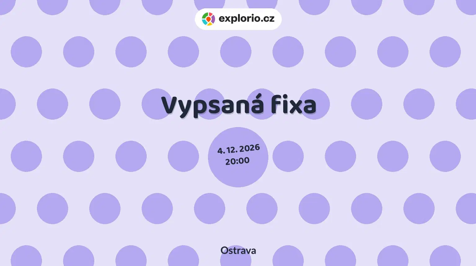 Vypsaná fixa – divadlo, Hudba a Kino, Ostrava