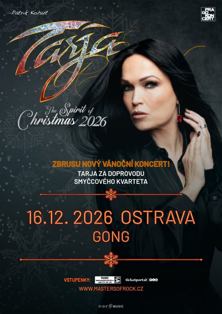 Tarja - The Spirit of Christmas 2026 – divadlo, Hudba a Kino, Ostrava – fotka 2