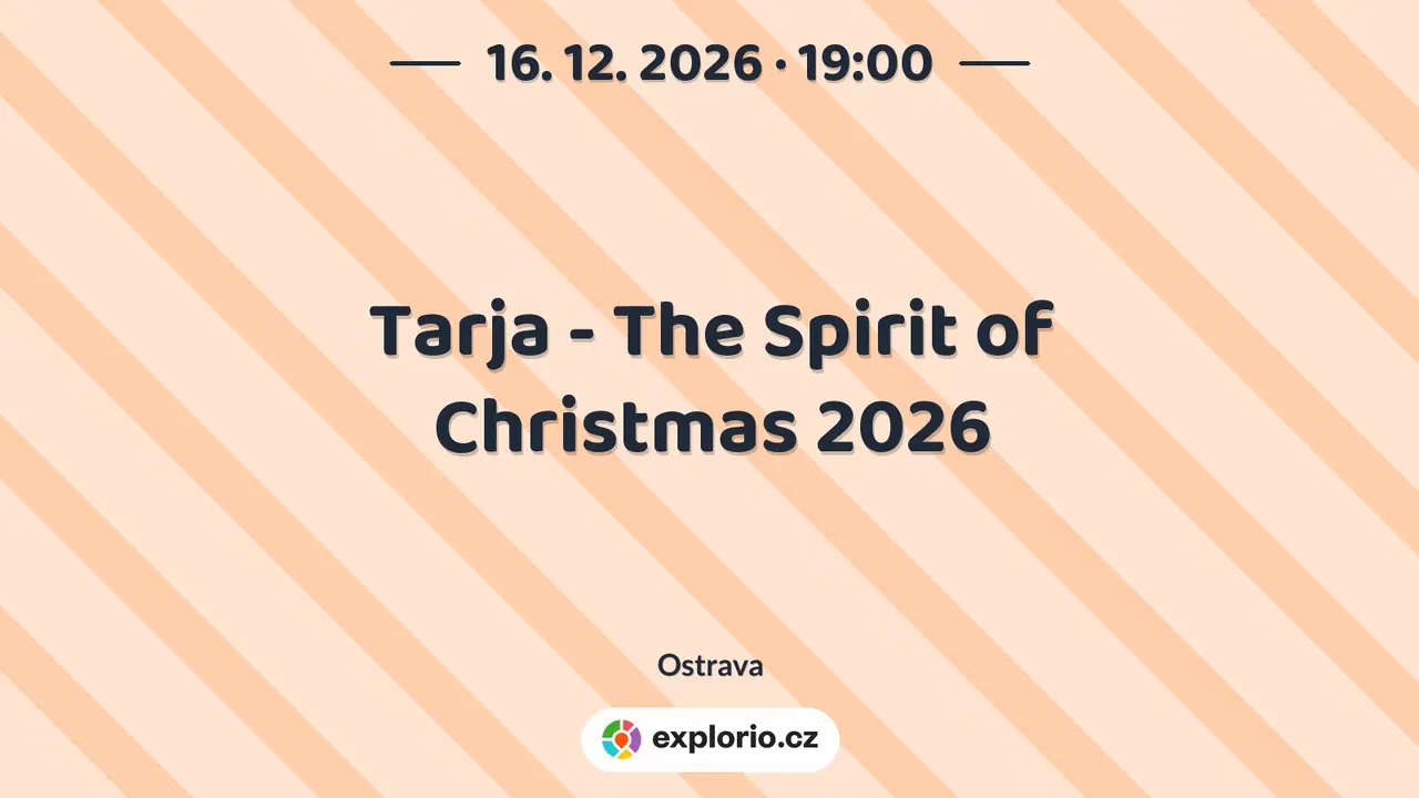 Tarja - The Spirit of Christmas 2026 – divadlo, Hudba a Kino, Ostrava