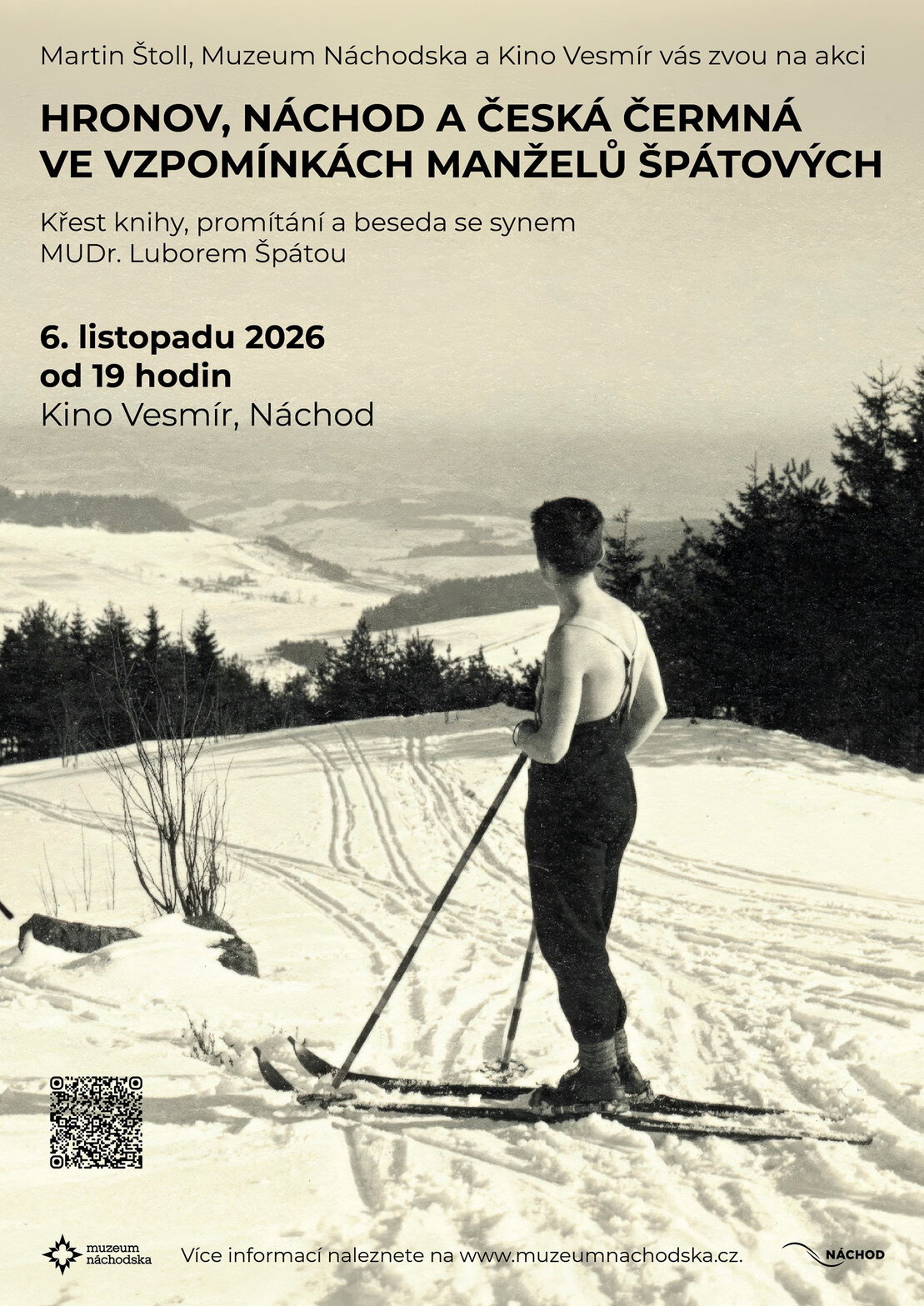 Hronov, Náchod a Česká Čermná ve vzpomínkách manželů Špátových – prohlídky a Muzea, Náchod – fotka 2