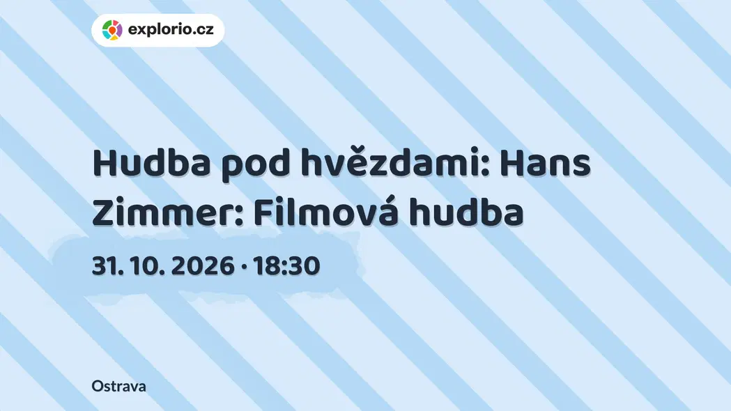 Hudba pod hvězdami: Hans Zimmer: Filmová hudba – divadlo, Hudba a Kino, Ostrava
