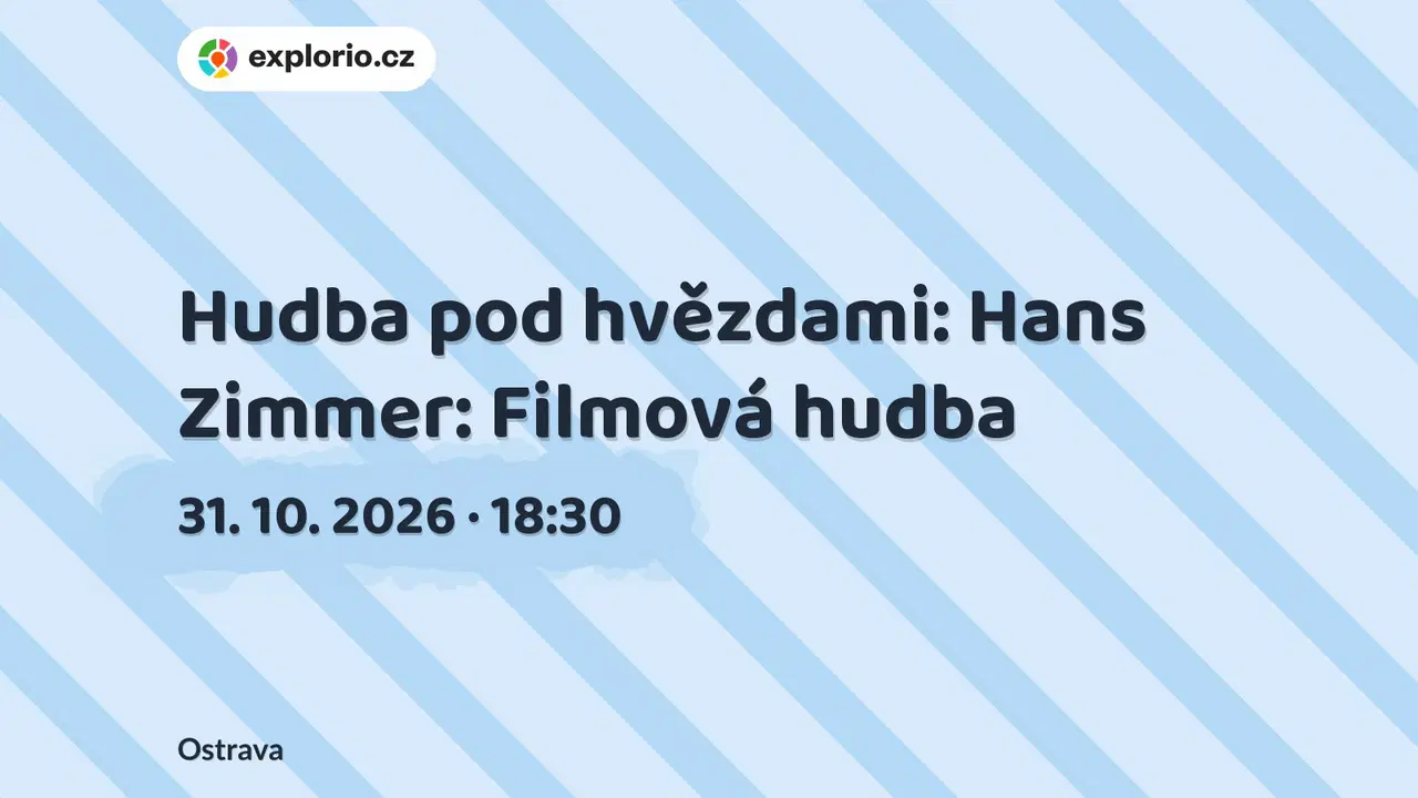 Hudba pod hvězdami: Hans Zimmer: Filmová hudba – divadlo, Hudba a Kino, Ostrava