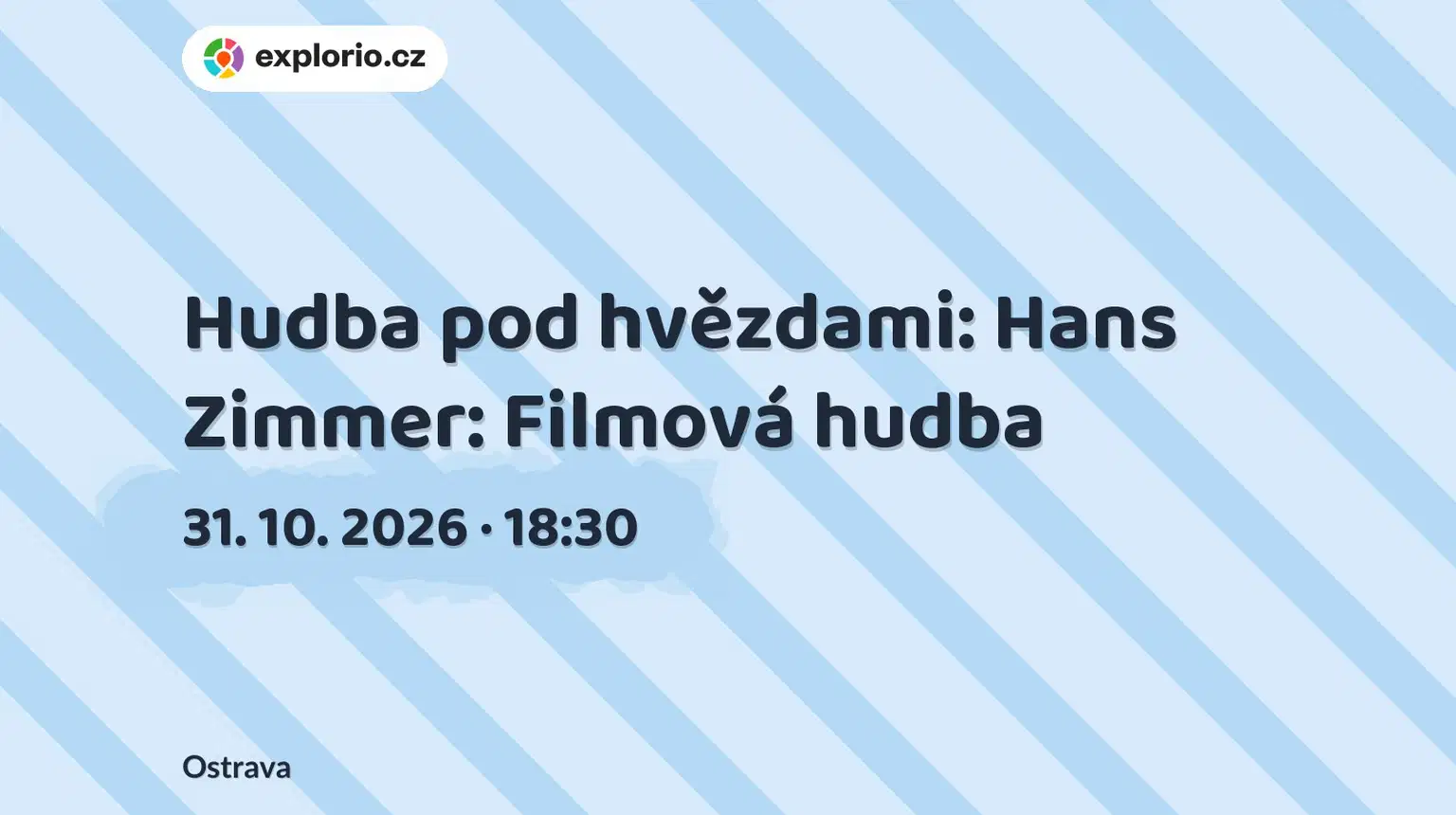 Hudba pod hvězdami: Hans Zimmer: Filmová hudba – divadlo, Hudba a Kino, Ostrava