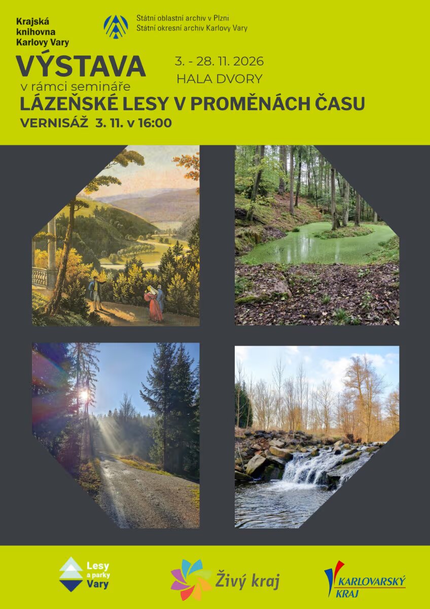 Lázeňské lesy v proměnách času - výstava fotografií – prohlídky a Muzea, Karlovy Vary – fotka 2