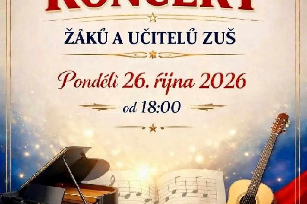 Slavnostní koncert žáků a učitelů – divadlo, Hudba a Kino, Vlachovo Březí – fotka 2
