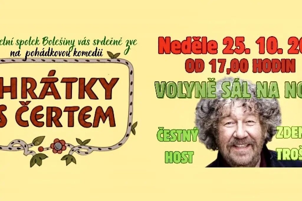 Divadlo: Hrátky s čertem – divadlo, Hudba a Kino, Volyně – fotka 2