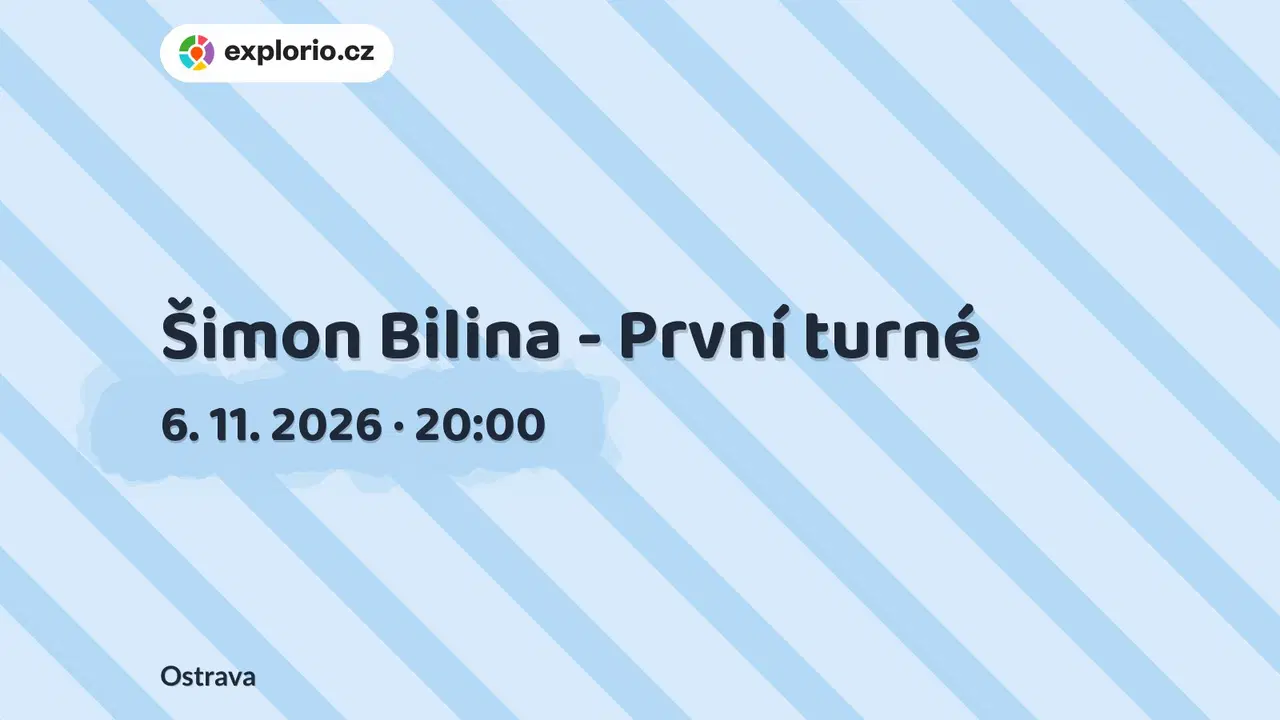 Šimon Bilina - První turné – divadlo, Hudba a Kino, Ostrava