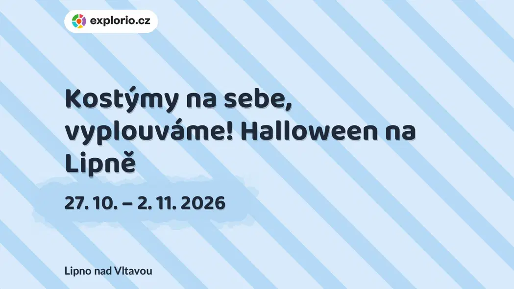 Kostýmy na sebe, vyplouváme! Halloween na Lipně – festivaly a Slavnosti, Lipno nad Vltavou