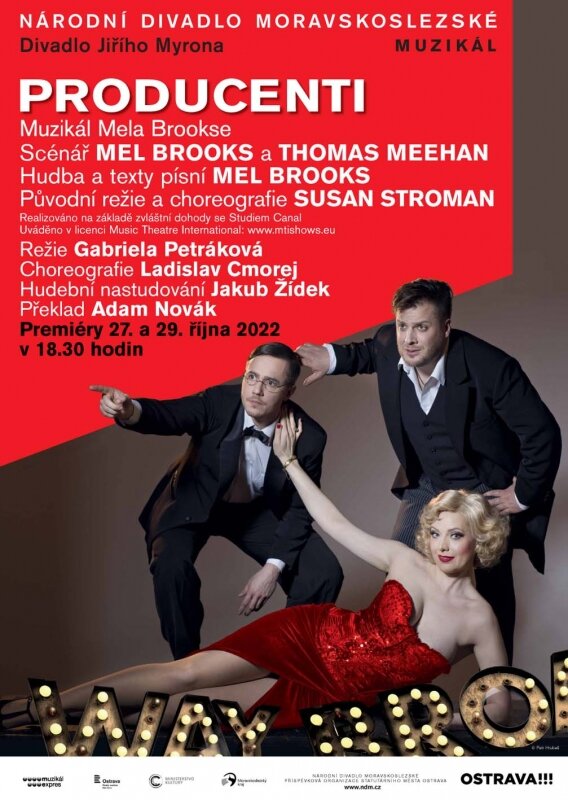 Mel Brooks, Thomas Meehan - Producenti – divadlo, Hudba a Kino, Ostrava – fotka 2