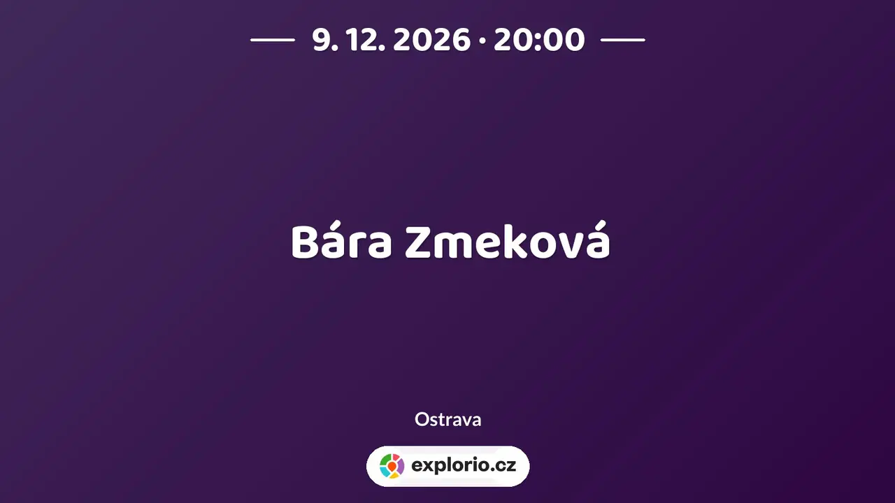 Bára Zmeková – divadlo, Hudba a Kino, Ostrava