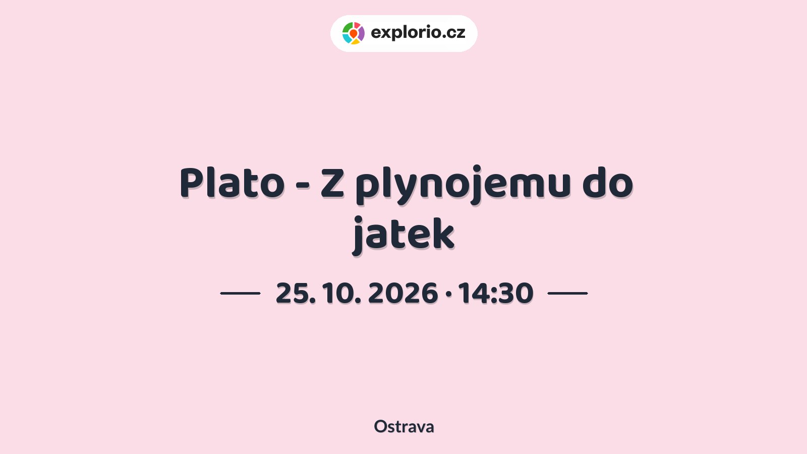 Plato - Z plynojemu do jatek – prohlídky a Muzea, Ostrava