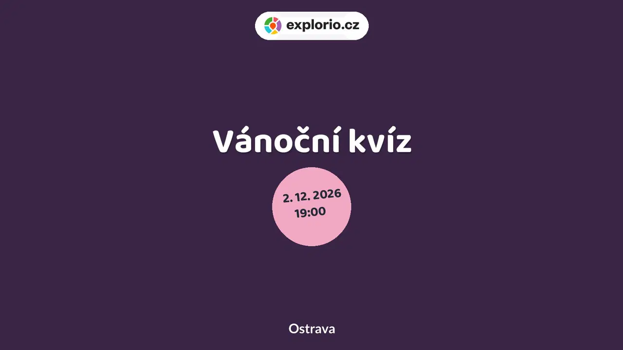 Vánoční kvíz – divadlo, Hudba a Kino, Ostrava