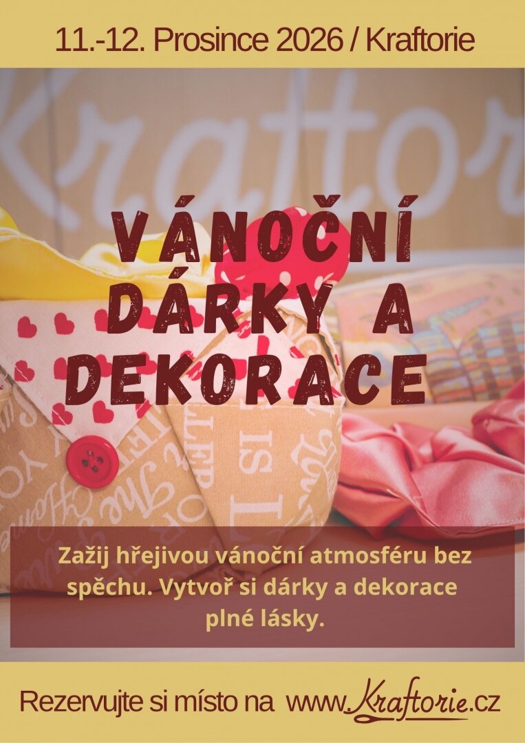 Vánoční dárky a dekorace v Kraftorii – tvořivé dílny a Workshopy, Ostrava – fotka 2