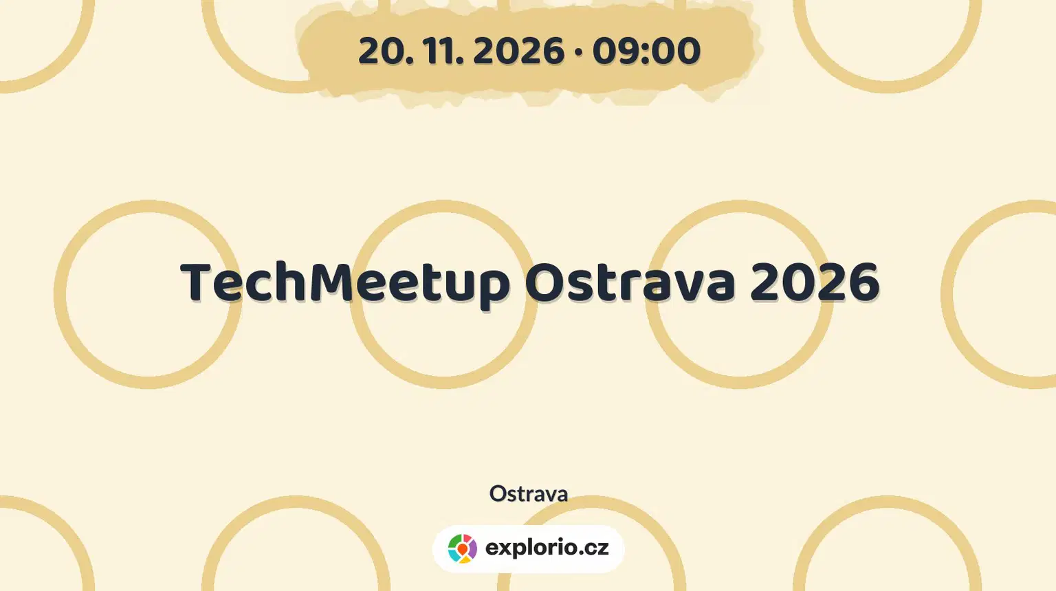 TechMeetup Ostrava 2026 – festivaly a Slavnosti, Ostrava