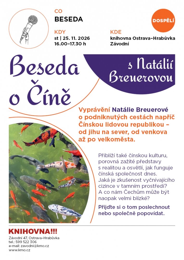 Beseda o Číně – prohlídky a Muzea, Ostrava – fotka 2