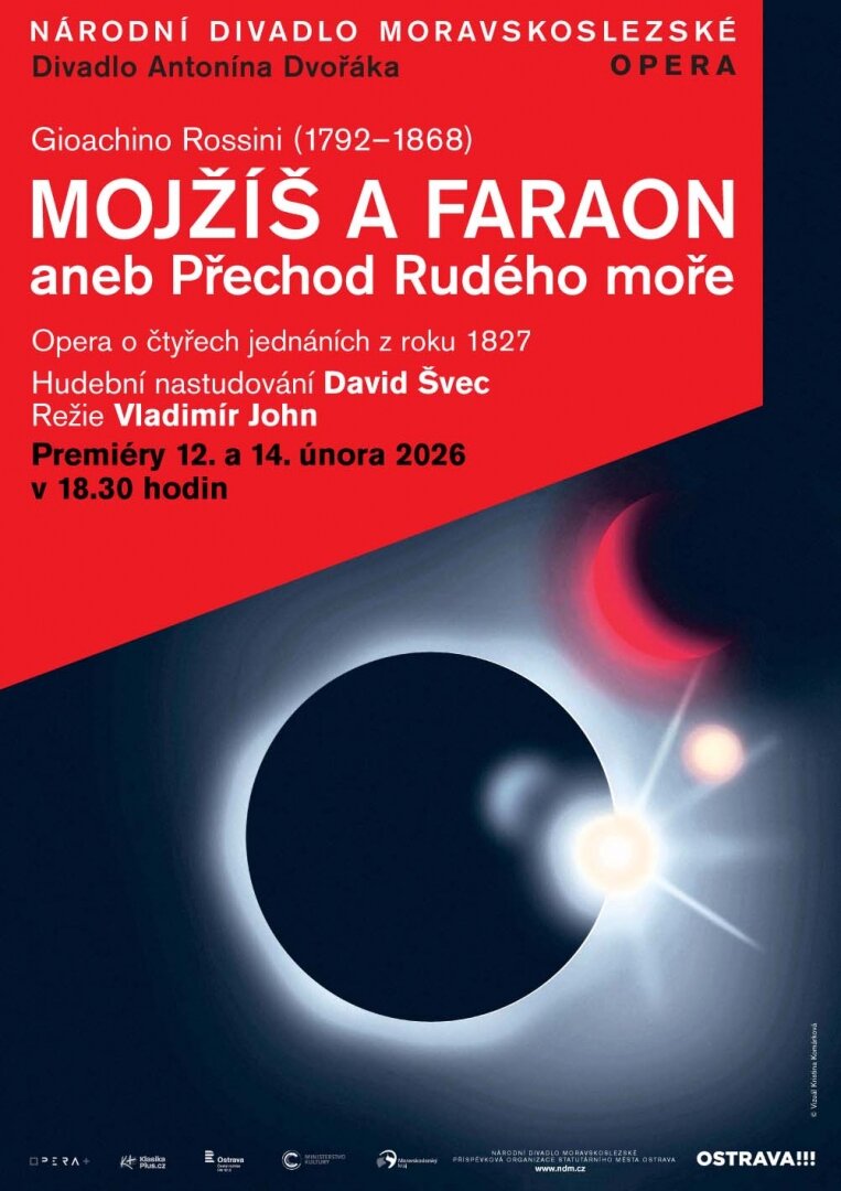 Gioachino Rossini - Mojžíš a Faraon aneb Přechod Rudého moře – divadlo, Hudba a Kino, Ostrava – fotka 2
