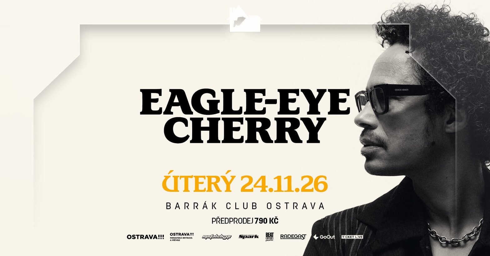 Eagle-Eye Cherry – divadlo, Hudba a Kino, Ostrava – fotka 2
