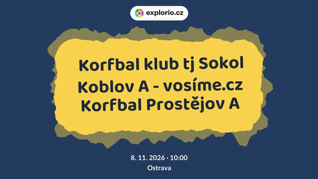 Korfbal klub tj Sokol Koblov A - vosíme.cz Korfbal Prostějov A – sport a Pohyb, Ostrava