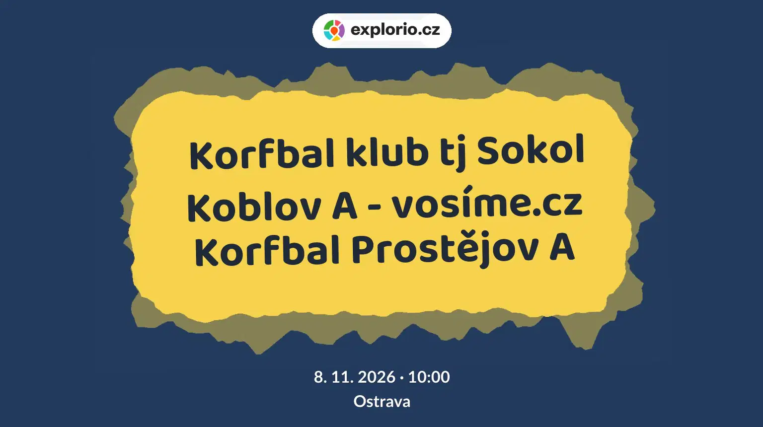 Korfbal klub tj Sokol Koblov A - vosíme.cz Korfbal Prostějov A – sport a Pohyb, Ostrava