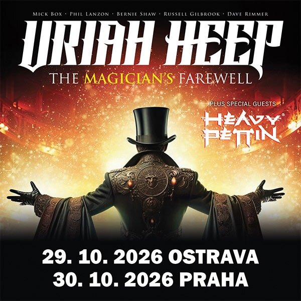Uriah Heep – divadlo, Hudba a Kino, Ostrava – fotka 2