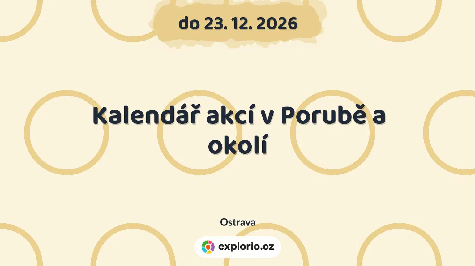 Kalendář akcí v Porubě a okolí – festivaly a Slavnosti, Ostrava