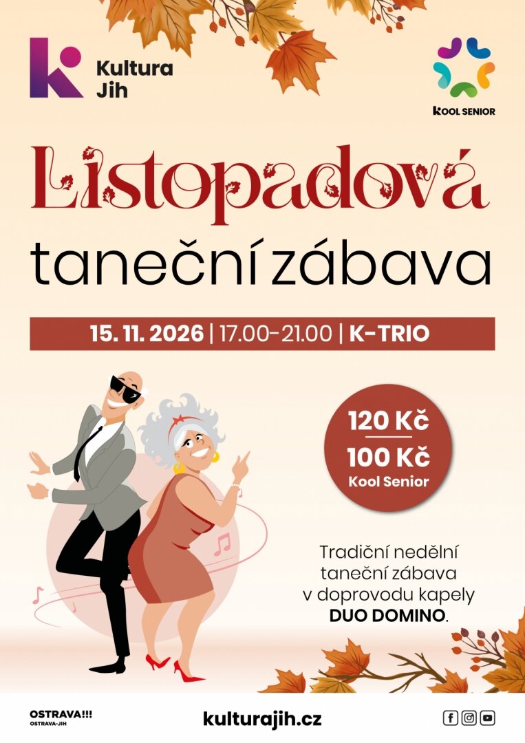 Listopadová taneční zábava – divadlo, Hudba a Kino, Ostrava – fotka 2