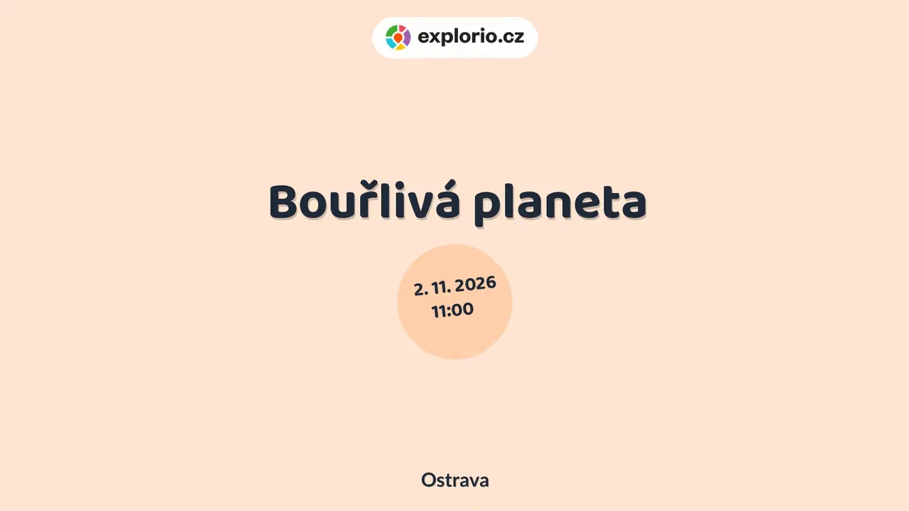 Bouřlivá planeta – prohlídky a Muzea, Ostrava