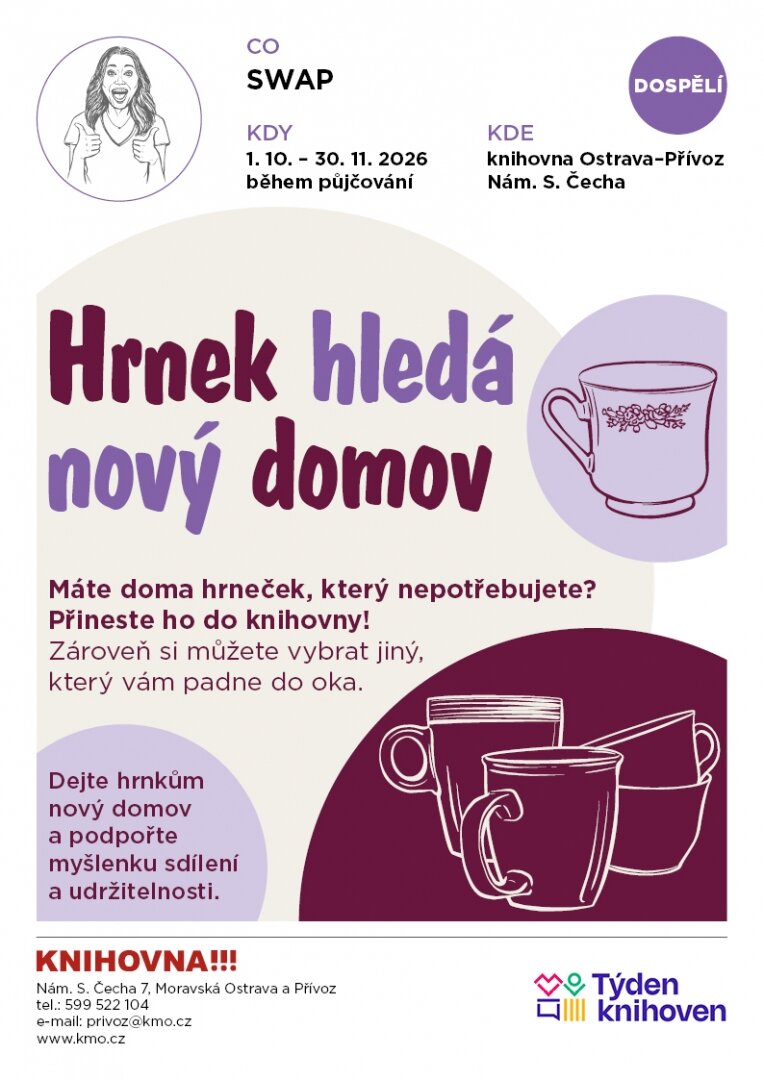 Hrnek hledá nový domov – tvořivé dílny a Workshopy, Ostrava – fotka 2