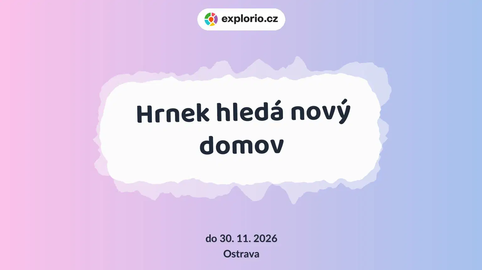 Hrnek hledá nový domov – tvořivé dílny a Workshopy, Ostrava