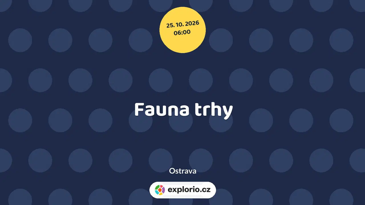 Fauna trhy – příroda a Zvířátka, Ostrava