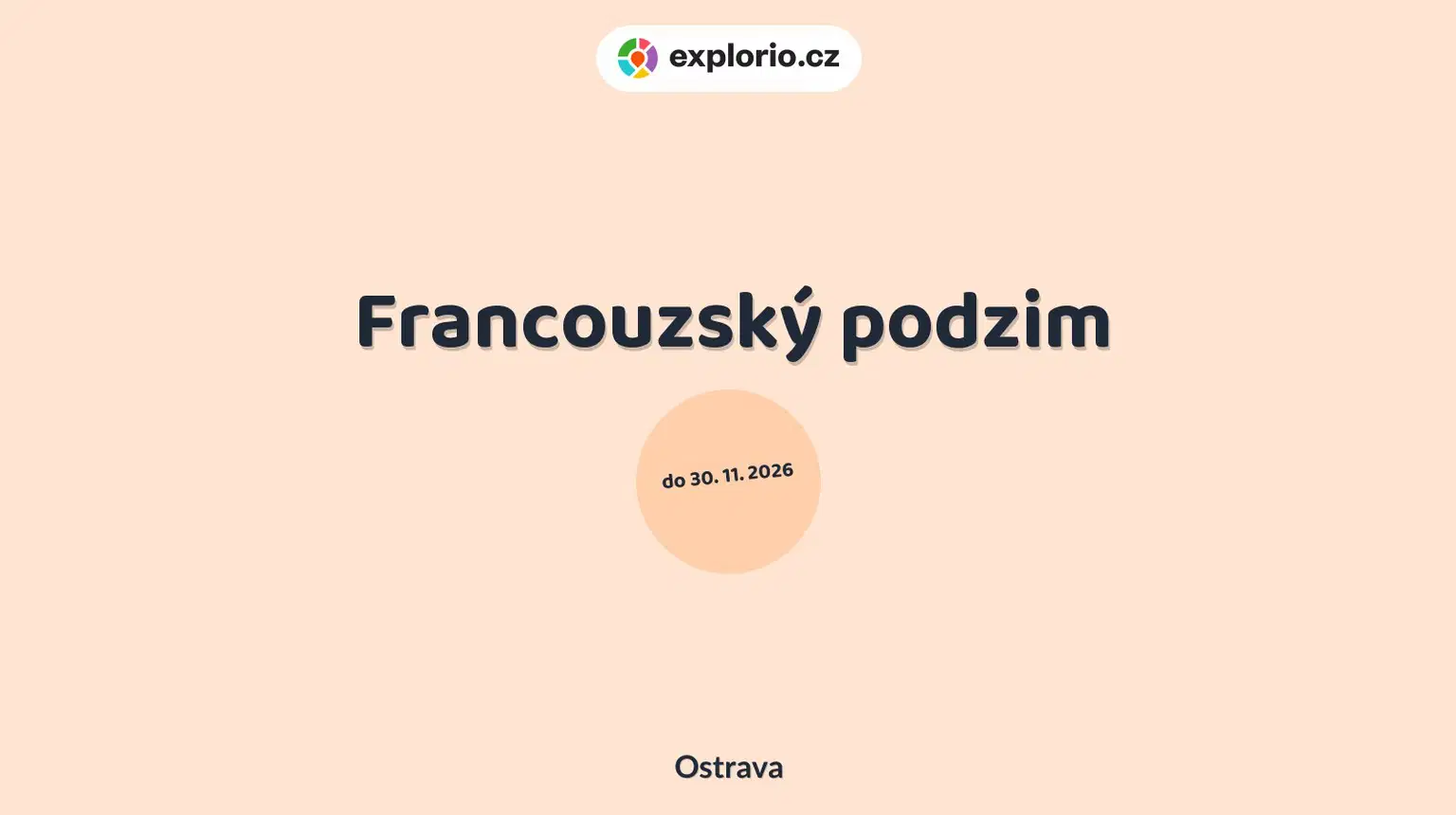Francouzský podzim – festivaly a Slavnosti, Ostrava
