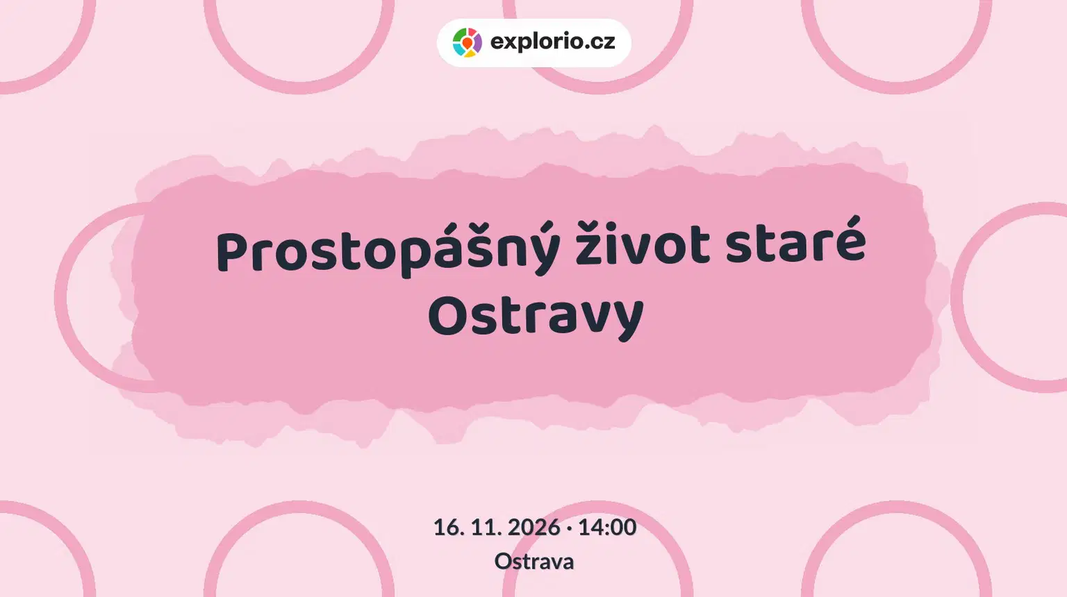 Prostopášný život staré Ostravy – prohlídky a Muzea, Ostrava