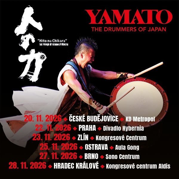 YAMATO „Hito no Chikara“ - The Power of Human Strenght – divadlo, Hudba a Kino, Ostrava – fotka 2