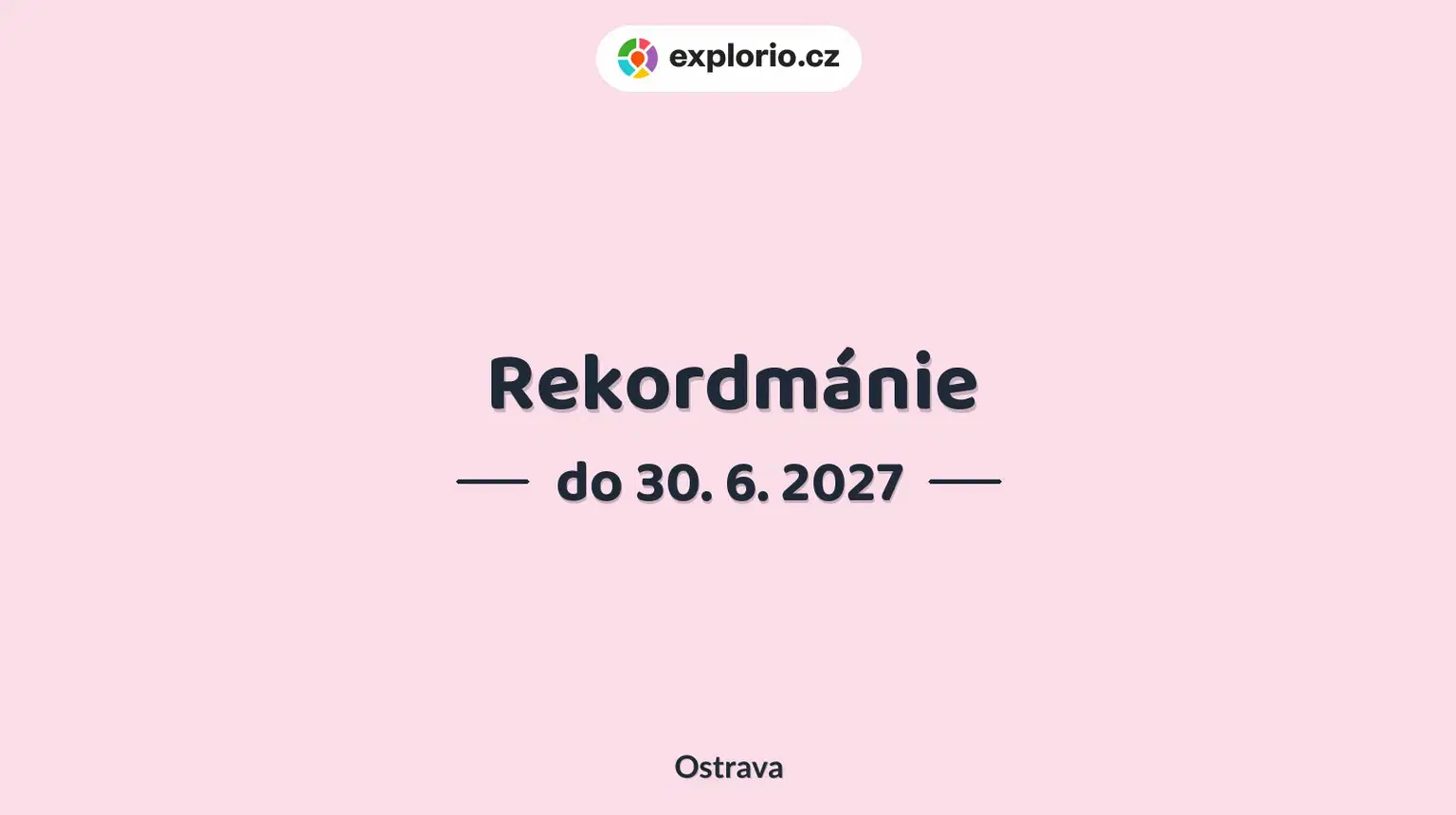 Rekordmánie – sport a Pohyb, Ostrava