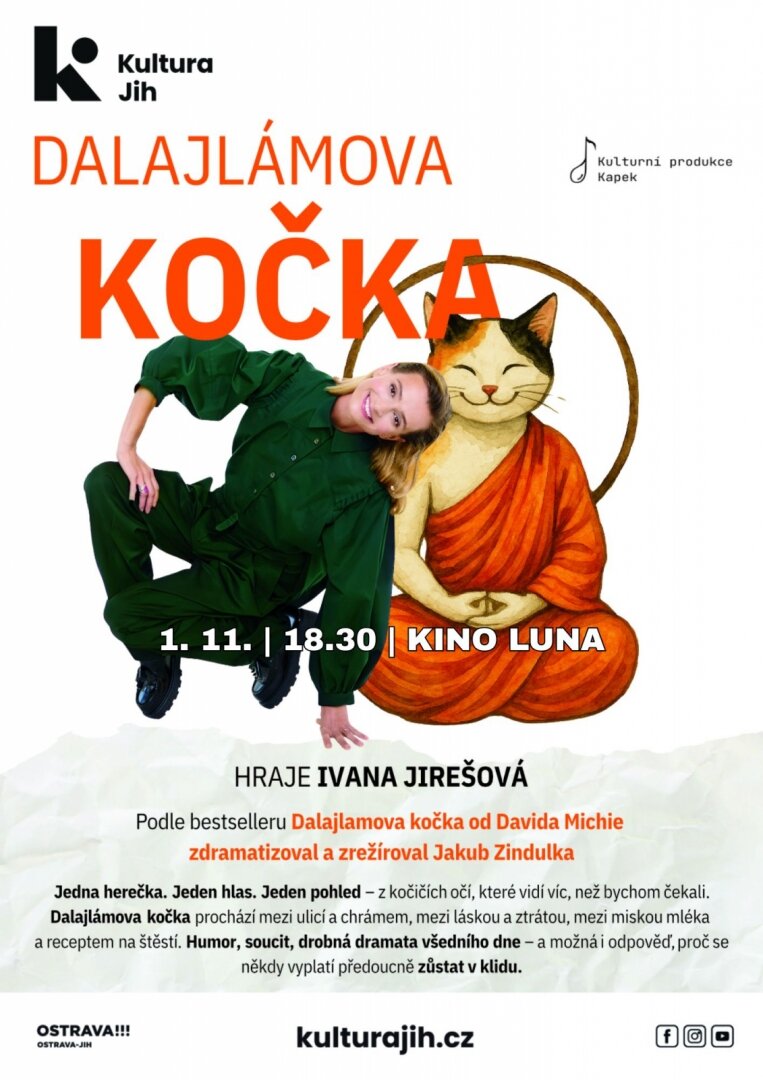 Dalajlámova Kočka – divadlo, Hudba a Kino, Ostrava – fotka 2