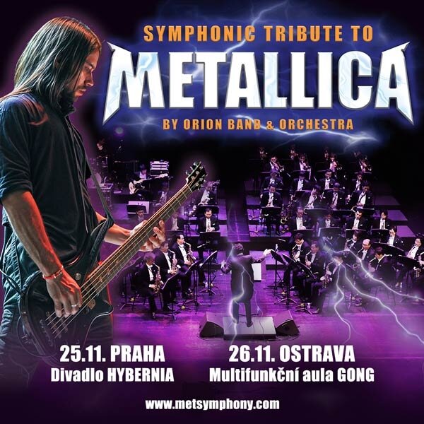 Symphonic tribute to Metallica by Orion band & Orchestr – divadlo, Hudba a Kino, Ostrava – fotka 2