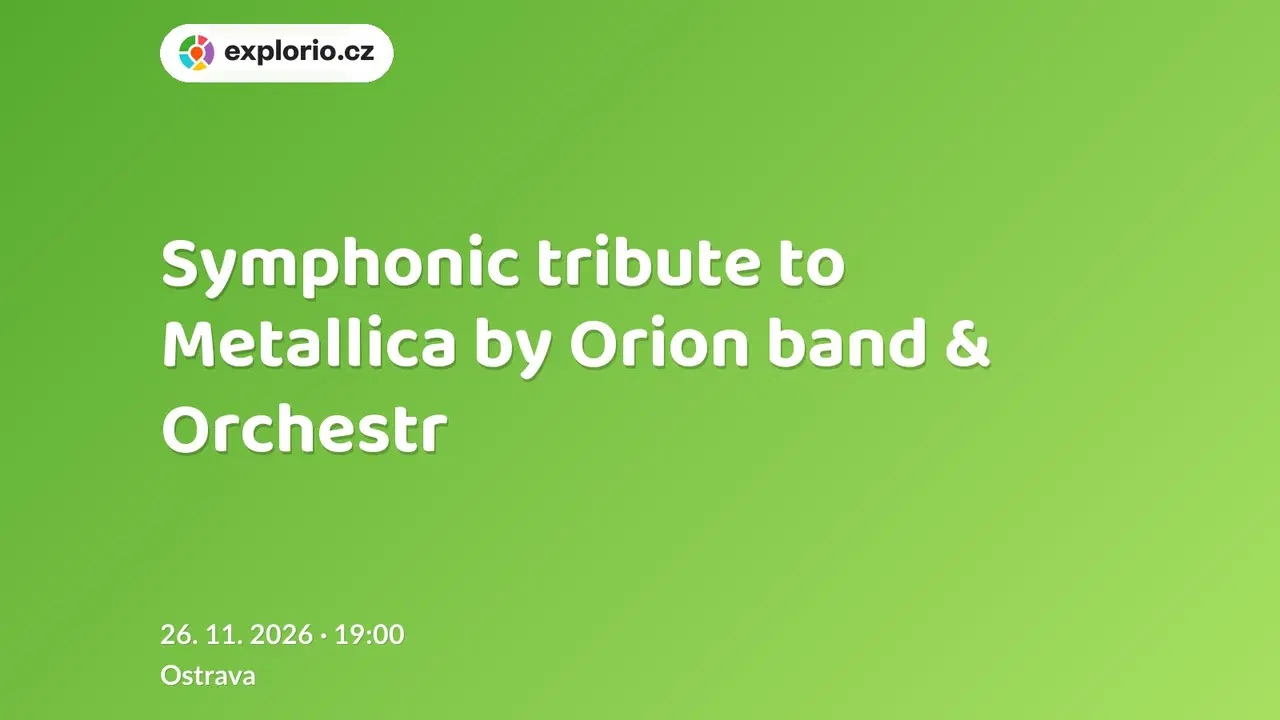 Symphonic tribute to Metallica by Orion band & Orchestr – divadlo, Hudba a Kino, Ostrava
