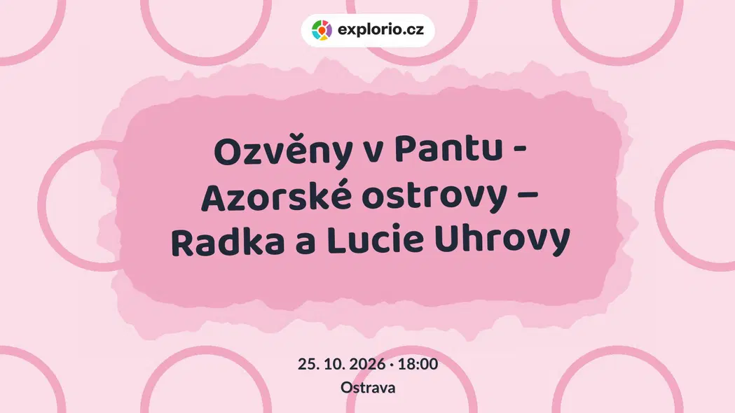 Ozvěny v Pantu - Azorské ostrovy – Radka a Lucie Uhrovy – divadlo, Hudba a Kino, Ostrava