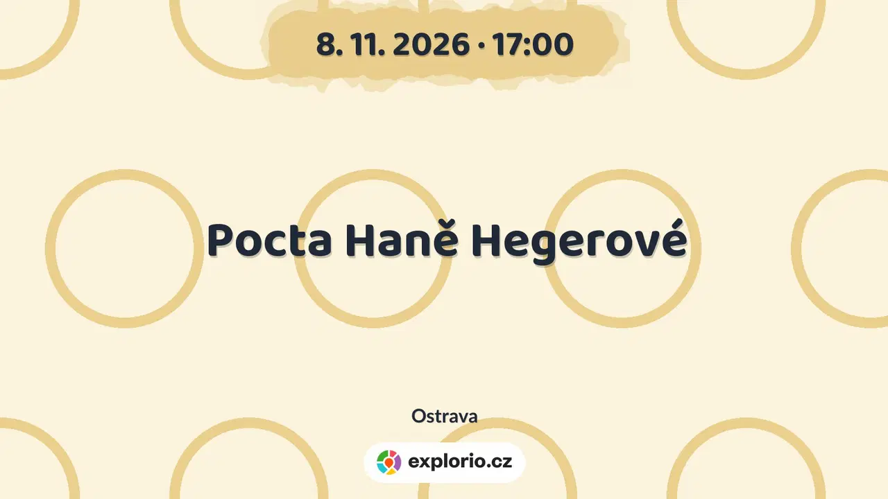Pocta Haně Hegerové – divadlo, Hudba a Kino, Ostrava