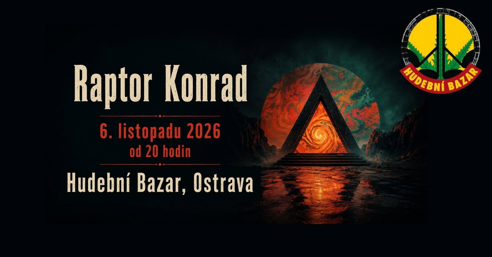 Raptor Konrad – divadlo, Hudba a Kino, Ostrava – fotka 2